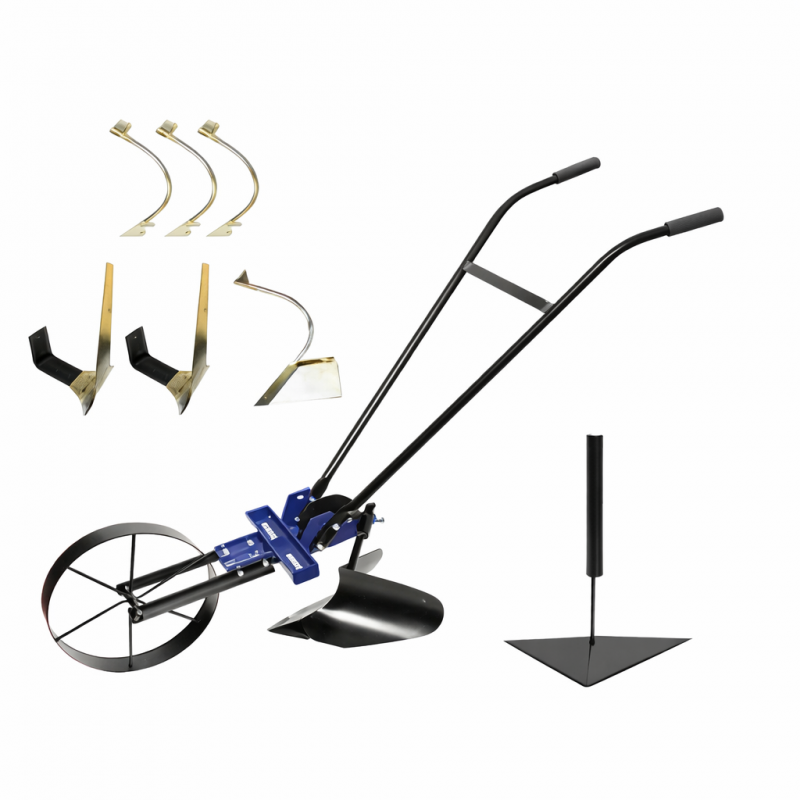Cultivator manual pentru prelucrarea pamintului 5 in 1