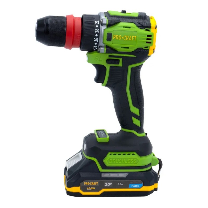 Шуруповерт Procraft PA18Pro с DFR патроном