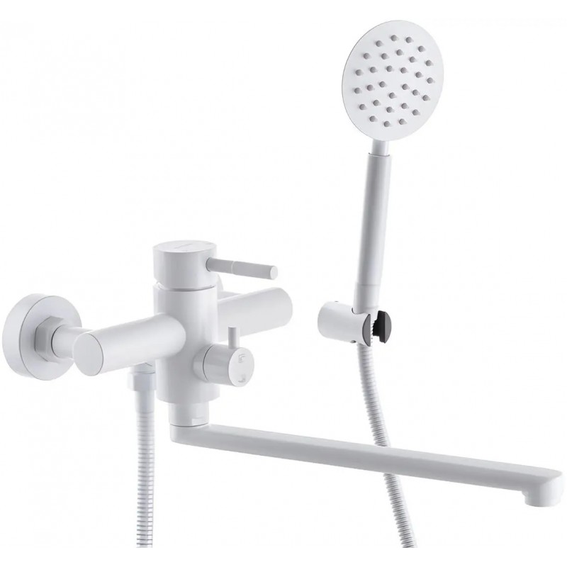 Смеситель для ванны и душа Mixxus SUS-006 Euro (White) Смеситель для ванны и душа Mixxus SUS-006 Euro (White)