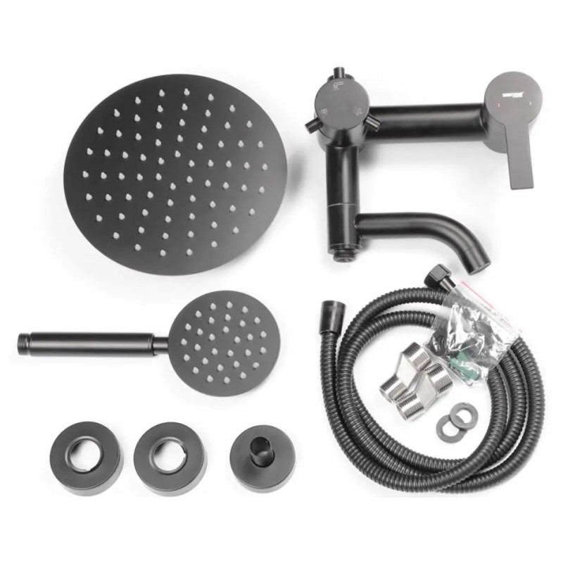 Душевой гарнитур Mixxus NOX-009-J (Black) Душевой гарнитур Mixxus NOX-009-J (Black)