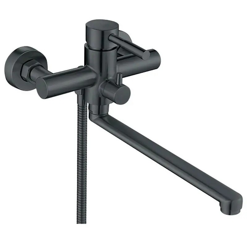 Смеситель для ванны и душа Mixxus SUS-006 Euro (Graphite) Смеситель для ванны и душа Mixxus SUS-006 Euro (Graphite)