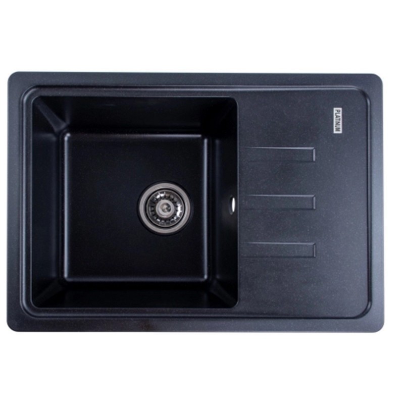 Кухонная мойка ELEFANT PREMIUM LIANA 6243 Черный Металлик Кухонная мойка ELEFANT PREMIUM LIANA 6243 Черный Металлик