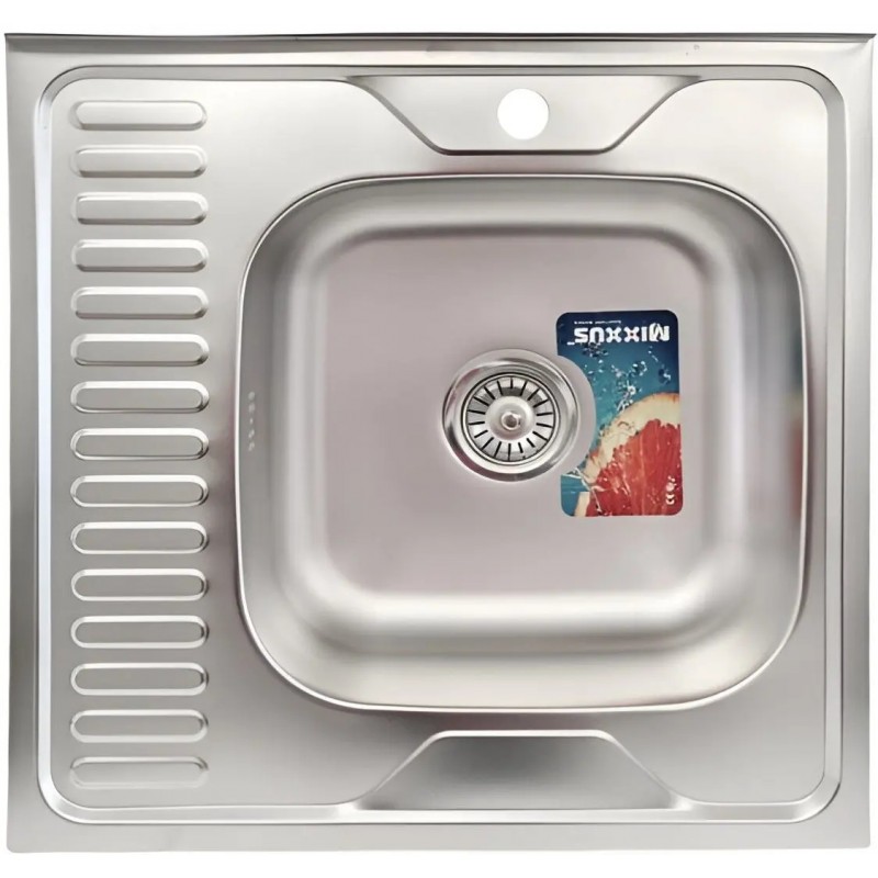 Мойка Mixxus Z6060L-06-160MD (Inox) Мойка Mixxus Z6060L-06-160MD (Inox)