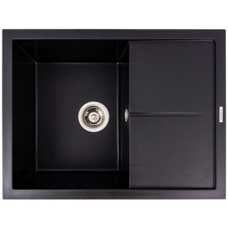 Кухонная мойка ELEFANT PREMIUM CRIPTA 6550 Black Metallic Кухонная мойка ELEFANT PREMIUM CRIPTA 6550 Black Metallic