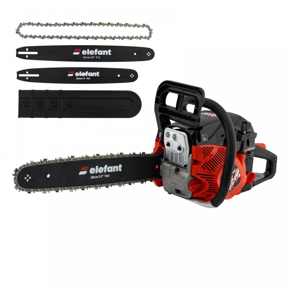Бензиновая бензопила ELEFANT EM-5.5