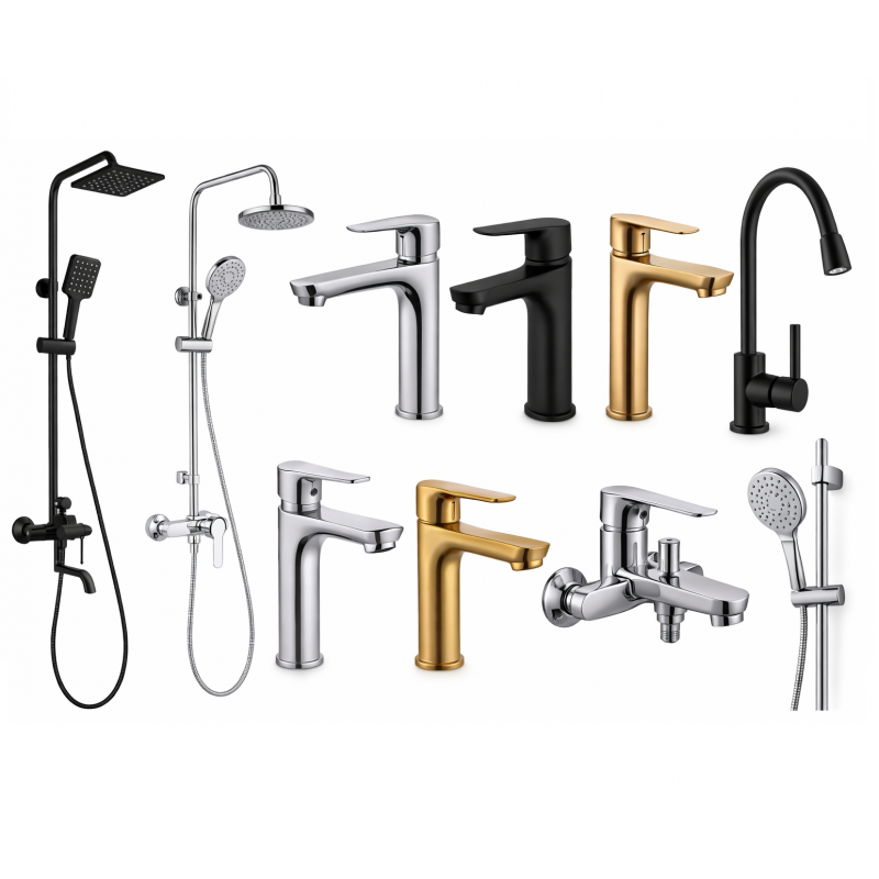 Душевые колонны и смесители