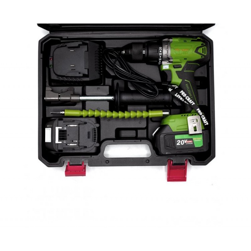 Masina de insurubat cu acumulator Procraft PA18BL Extra Masina de insurubat cu acumulator Procraft PA18BL Extra