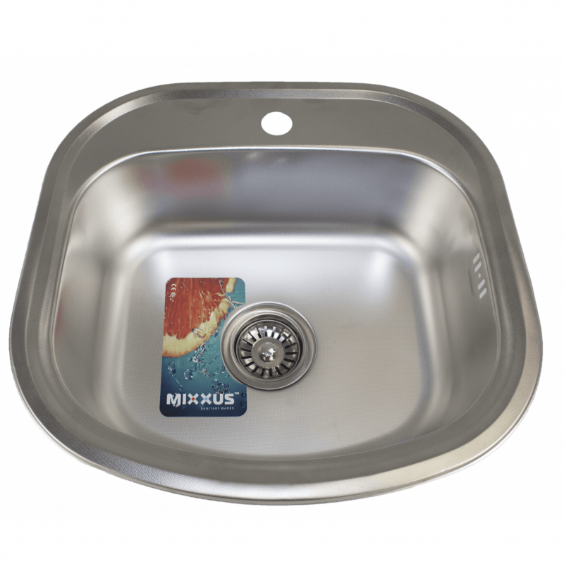 Мойка кухонная Mixxus, Z4947-08-180MD, 49cm x 47cm Мойка кухонная Mixxus, Z4947-08-180MD, 49cm x 47cm