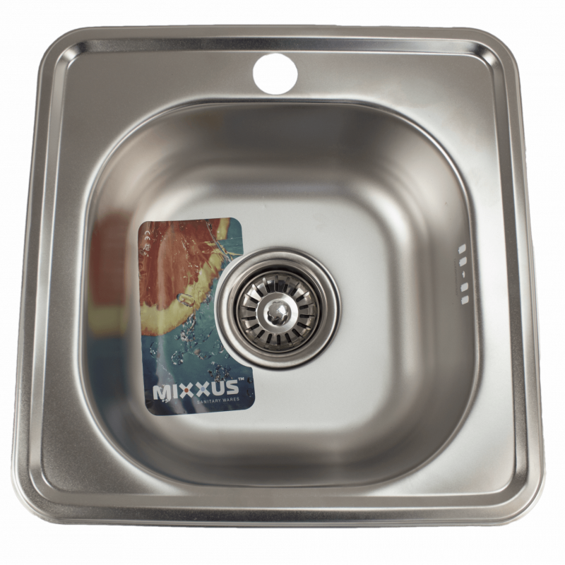 Мойка кухонная  Mixxus, Z4848-06-160D, 48cm x 48cm