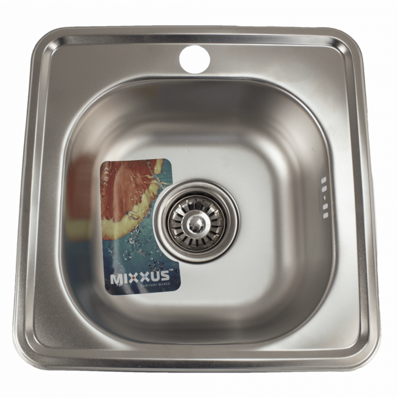 Мойка кухонная  Mixxus, Z3838-06-160D, 38cm x 38cm