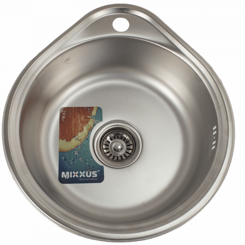 Мойка кухонная  Mixxus, Z4843-08-180D, 48cm x 43cm